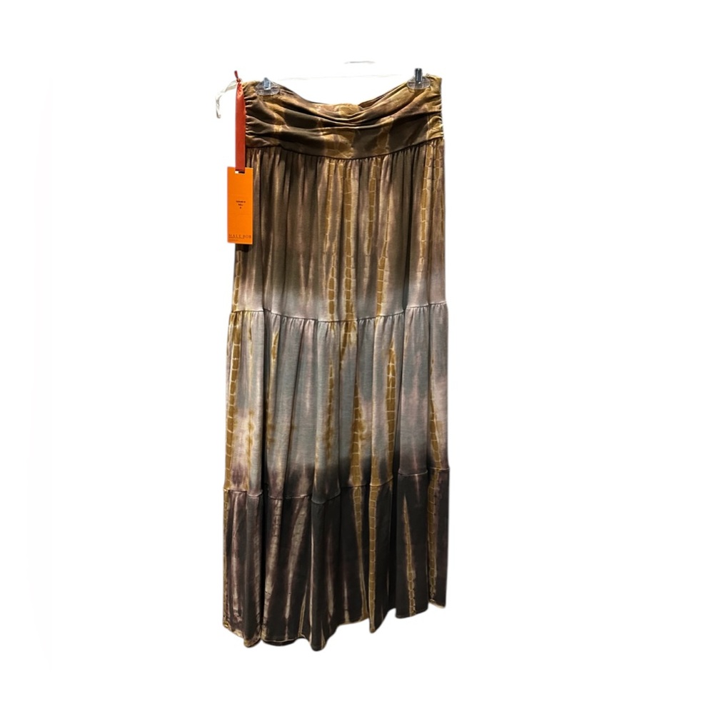 Hale Bob Tie Dye Maxi Skirt Small NEW NWT BOHO - Picture 2 of 3